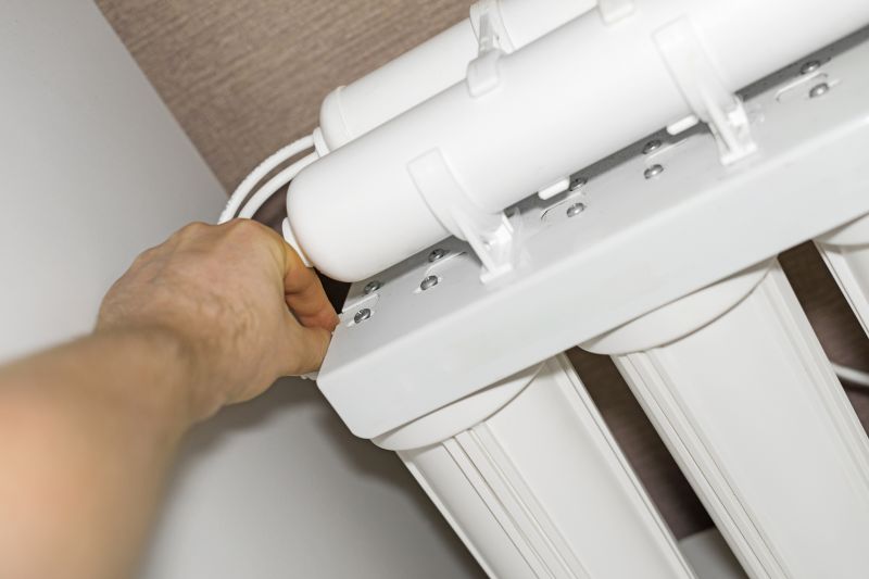 Water Softener in Use